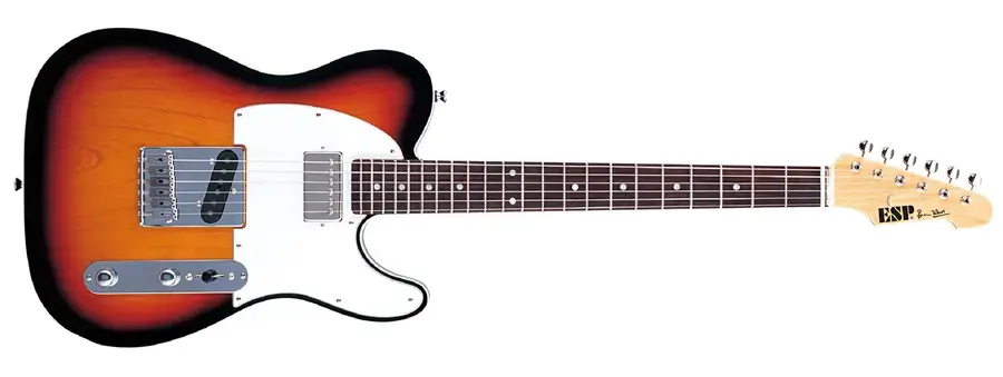 ESP Ron Wood 3 Tone Sunburst