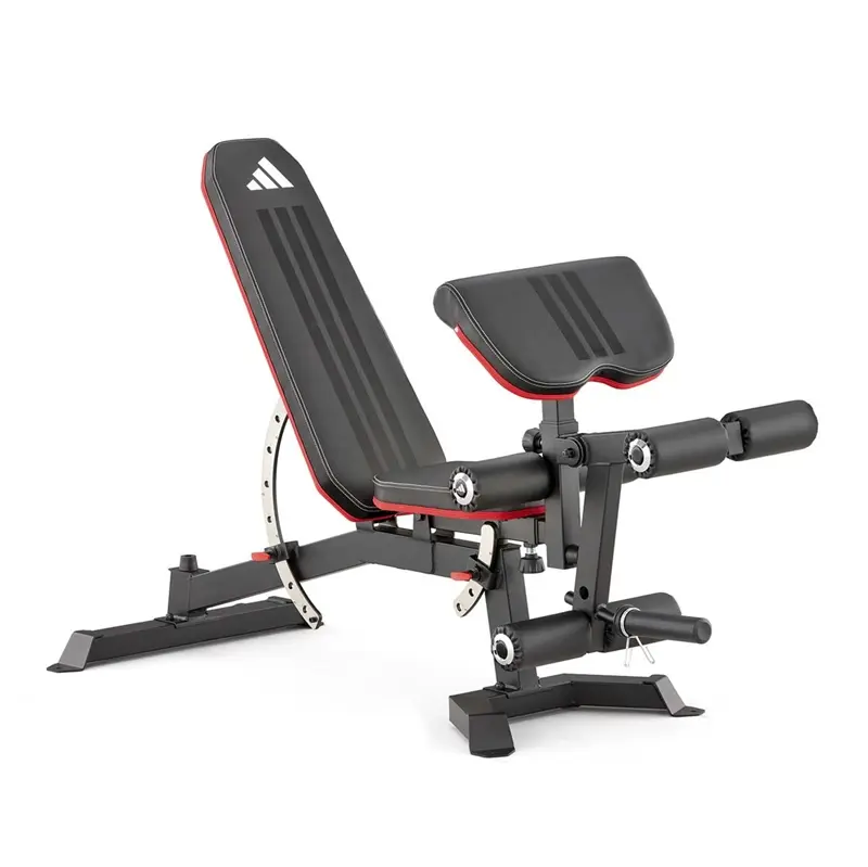 Adidas justerbar Treningsbenk + Leg extension