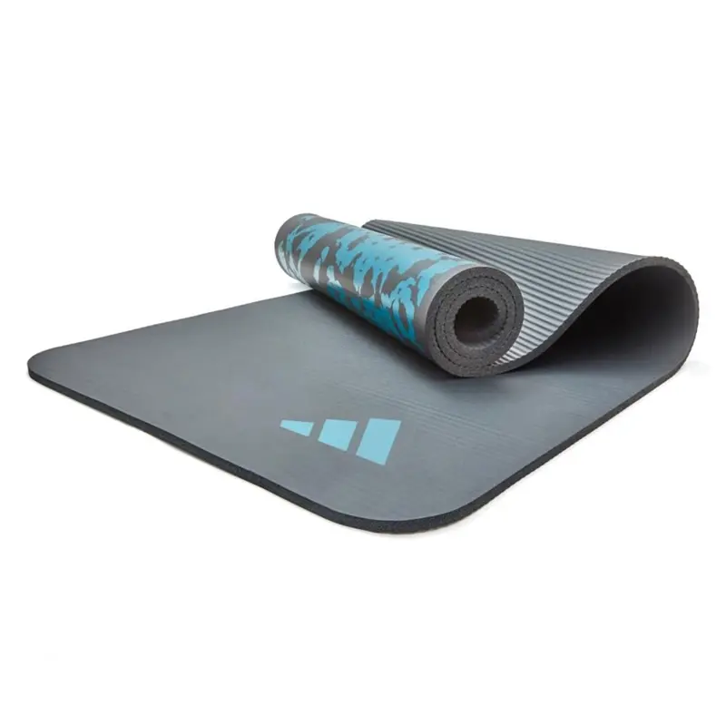 Adidas 10 mm Tie-Dye Yogamatte - Blå/Grå