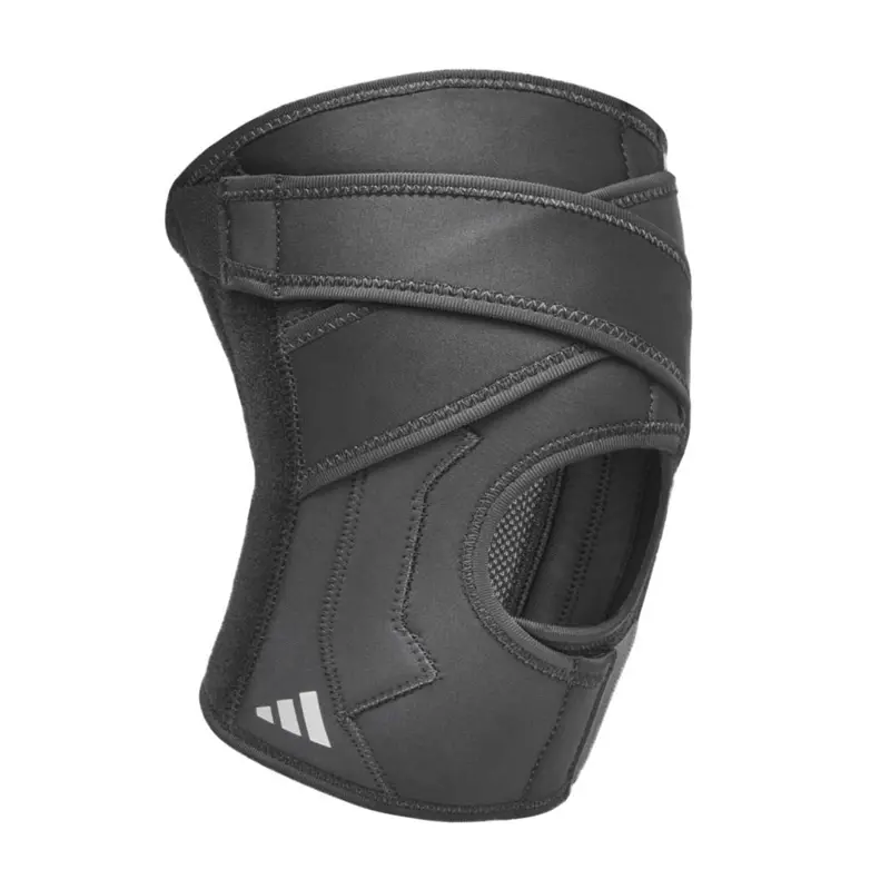 Adidas justerbar knestøtte med stropp - Small