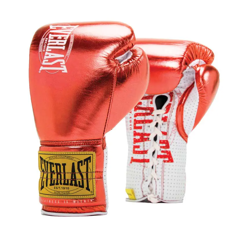 Everlast 1910 Metallic Boksehansker - Rød