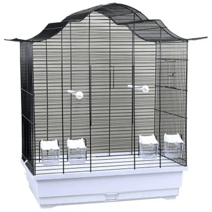 Rc diana svart/vit 70x42x72.5cm undulat - fuglebutikken.no
