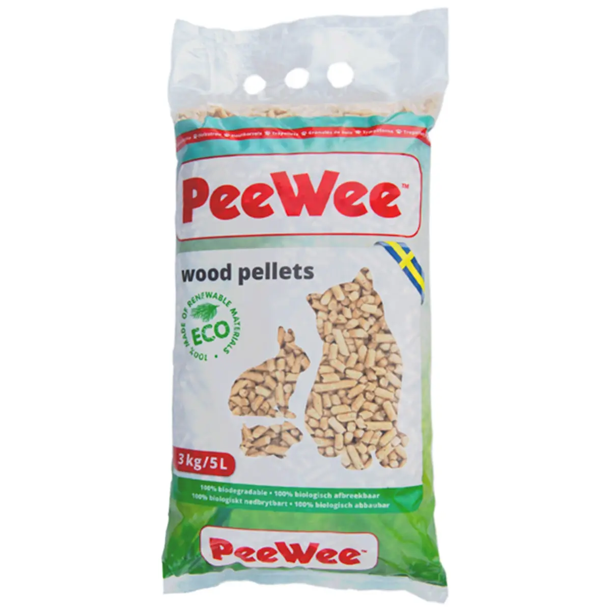 PeeWee Trepellets Eco - fuglebutikken.no