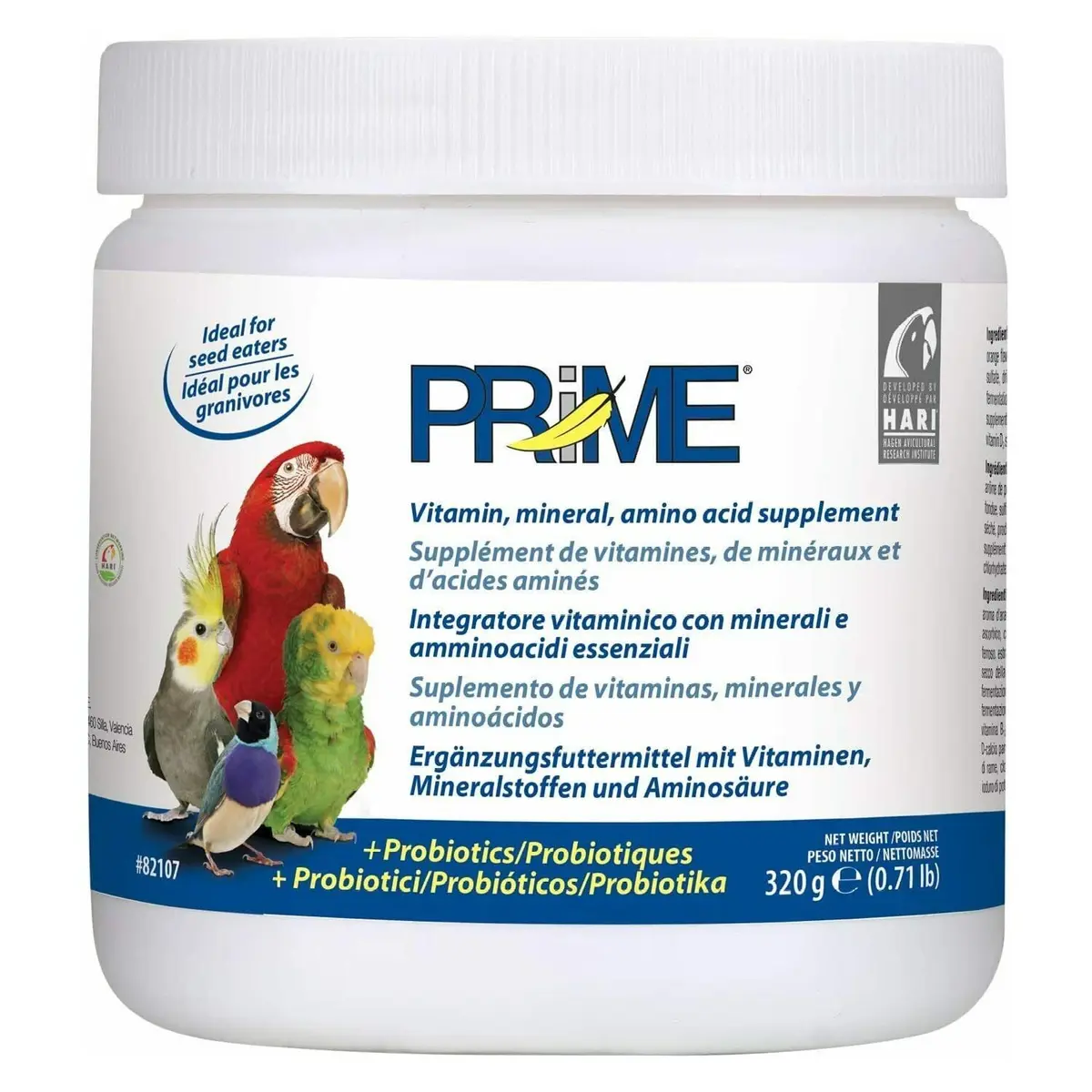 Prime multivitamin 14vitaminer-9mineraler fugl - fuglebutikken.no