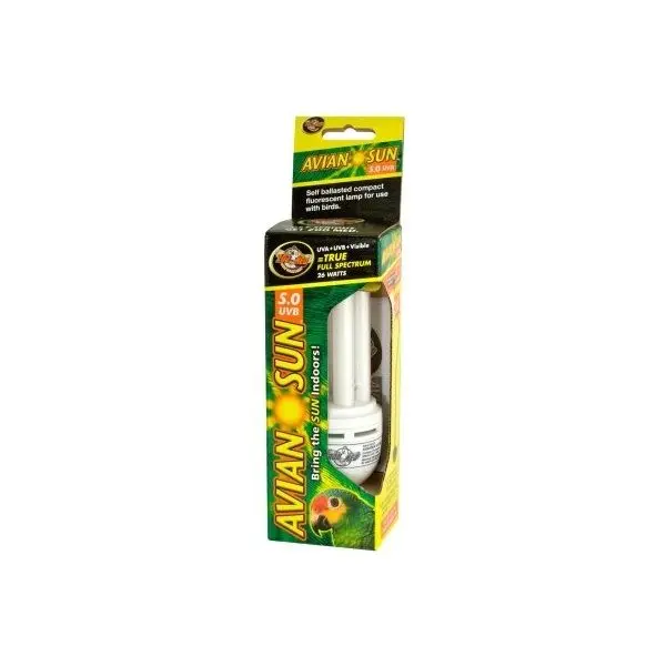 Fuglelampe 26w uva og uvb - fuglebutikken.no