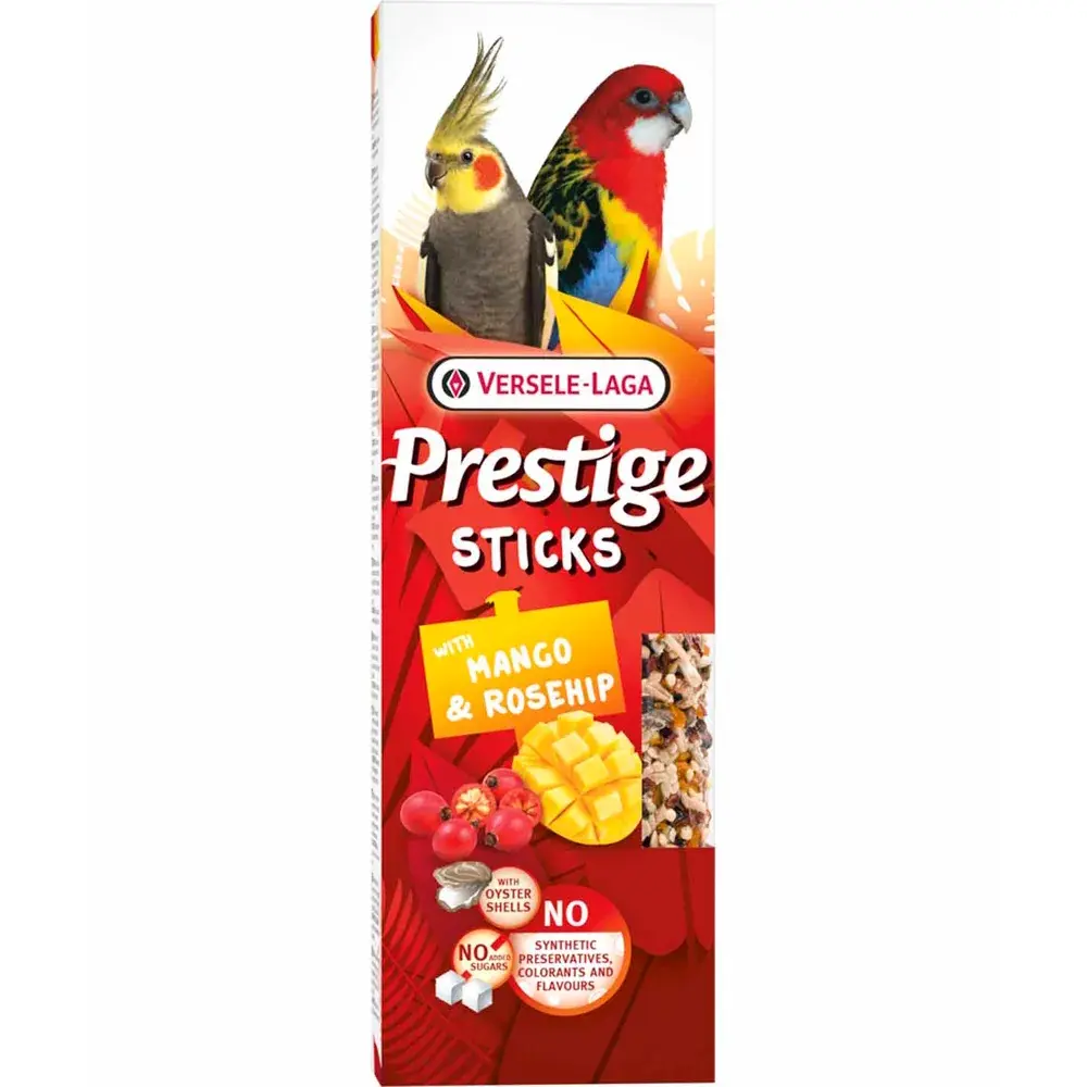 Frøstang 2pk med Mango og Nype til parakitt - fuglebutikken.no