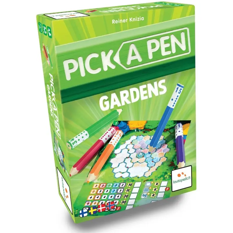Pick a Pen Gardens Brettspill