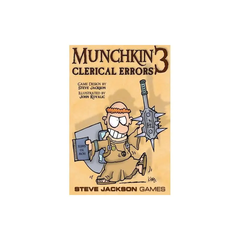 Munchkin 3 Clerical Errors Expansion