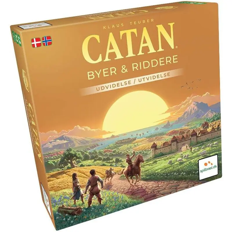 Catan Utvidelse - Byer & Riddere 3-4