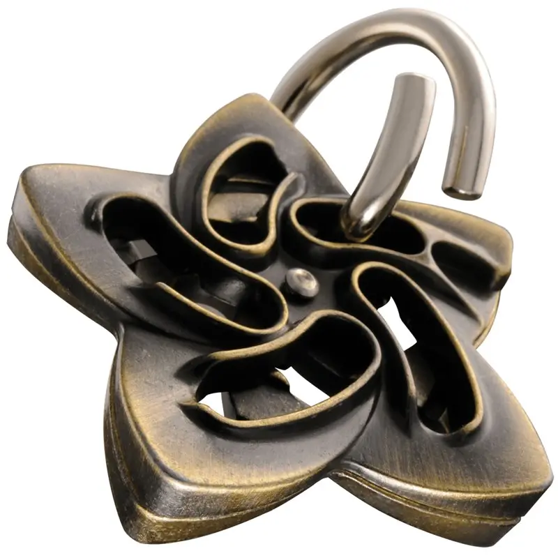 Cast Puzzle 5/6 Helix Hjernetrim metall