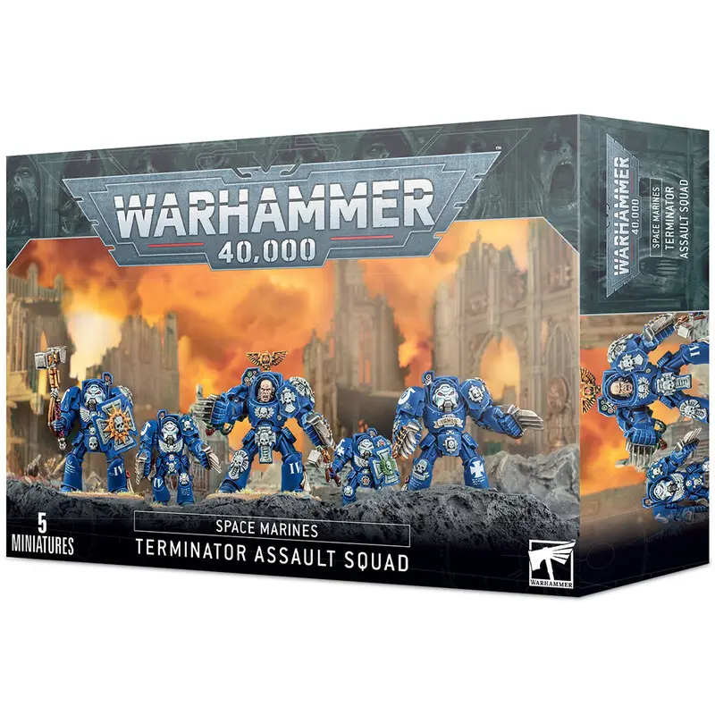 Space Marine Terminator Assault Squad