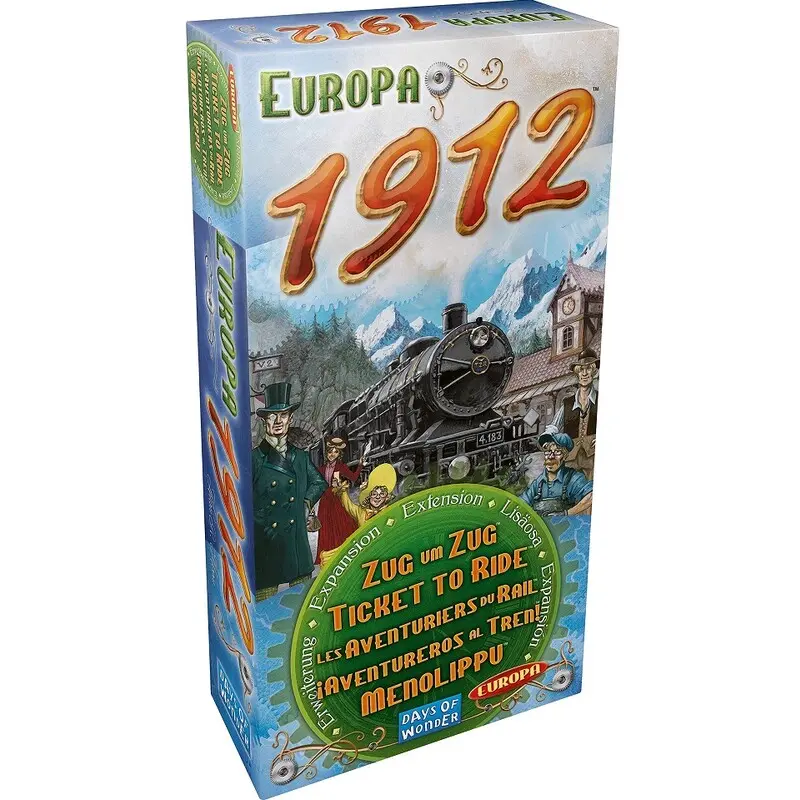 Ticket to Ride Europa 1912 Utvidelse