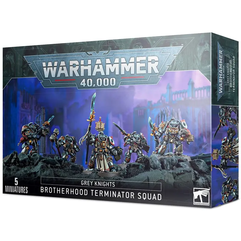 Grey Knights Brotherhood Terminator Squa