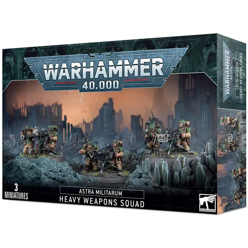 Astra Militarum Cadian Heavy Weapon Squa