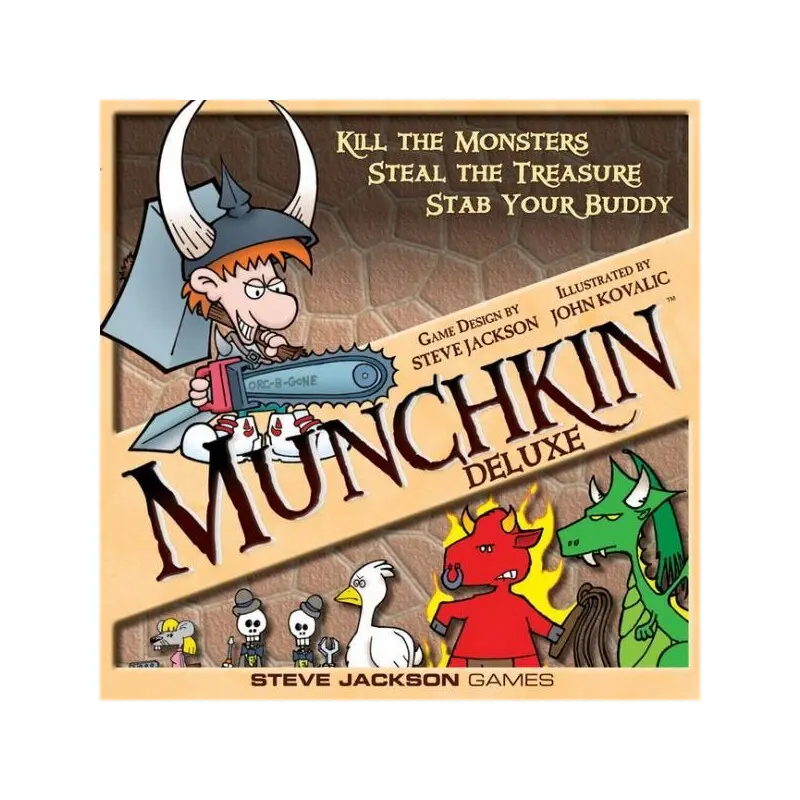 Munchkin Deluxe Startpakke Brettspill