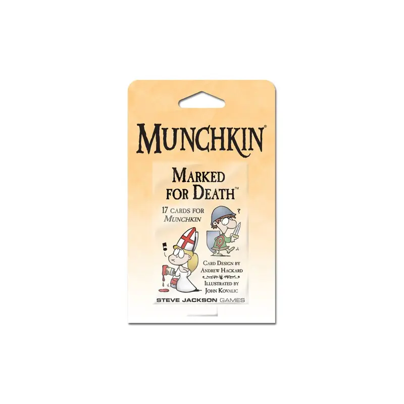 Munchkin Marked for Death 2nd Ed Booster