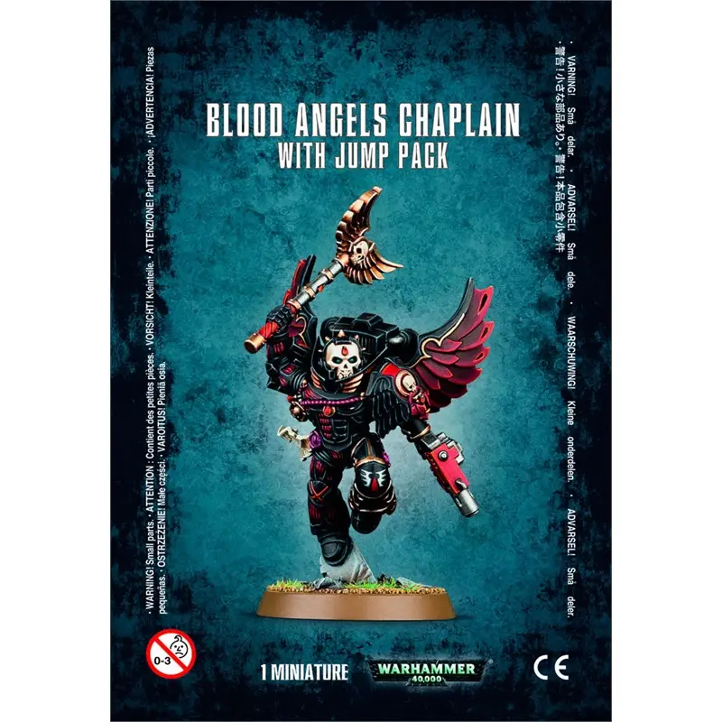 Blood Angels Chaplain with Jump Pack