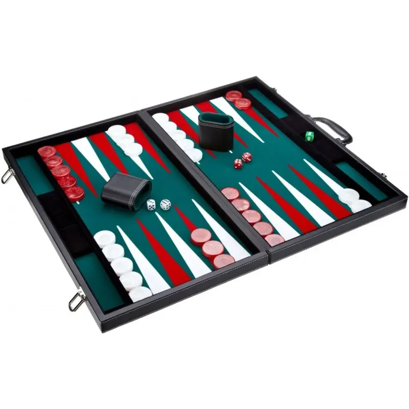 Backgammon Komplett 45 cm Tournament