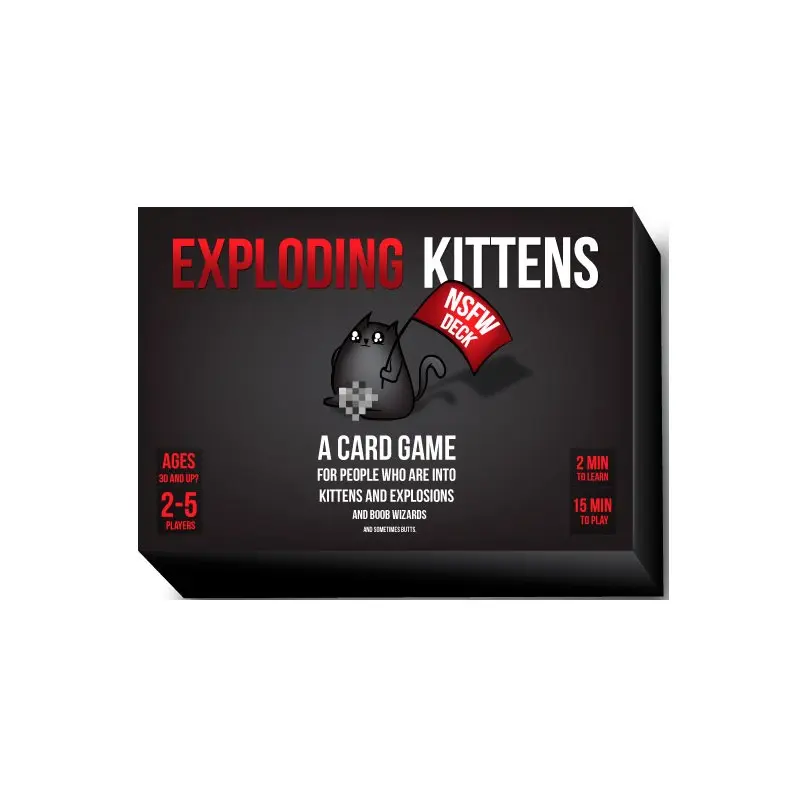 Exploding Kittens NSFW Edition - Engelsk