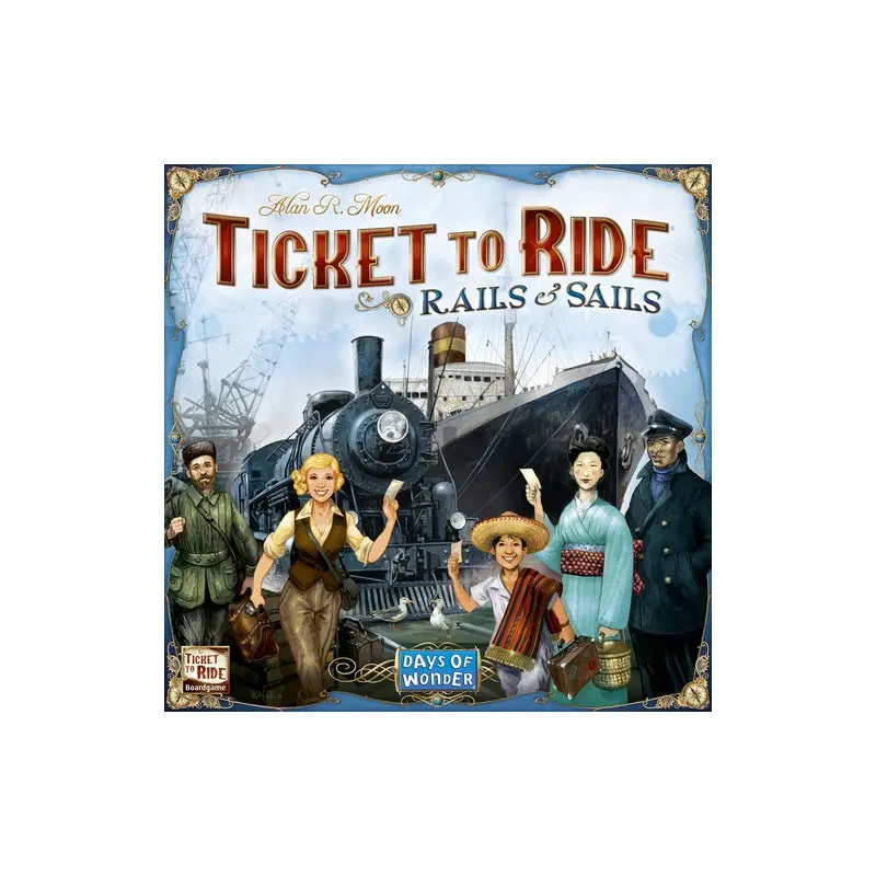Ticket to Ride Rails & Sails Brettspill