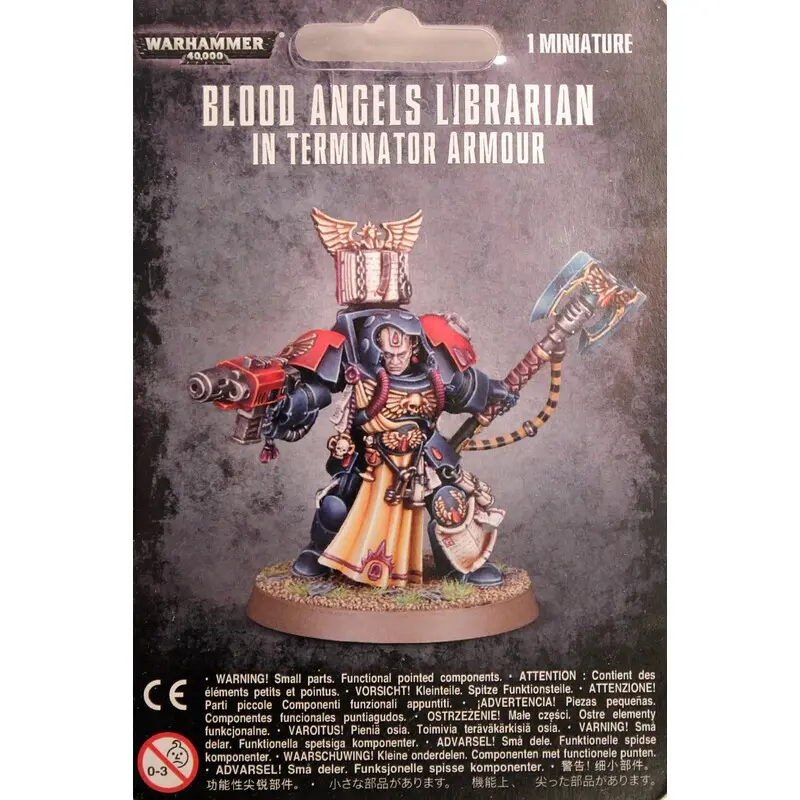 Blood Angels Librarian Terminator Armour