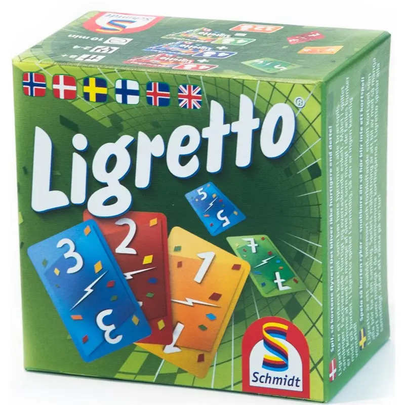 Ligretto Spill Grønn (Norsk)