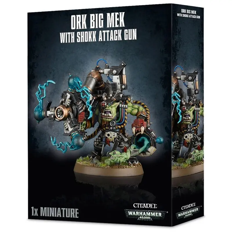 Ork Big Mek With Shokk Attack Gun