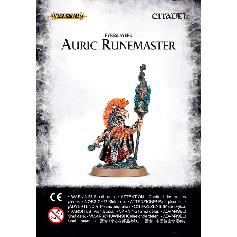 Fyreslayers Auric Runemaster