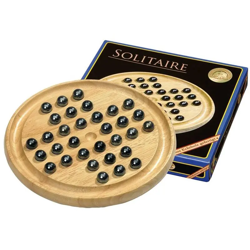 Solitaire 22cm - En manns Brettspill