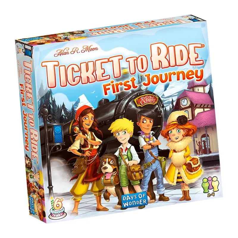 Ticket to Ride First Journey Brettspill