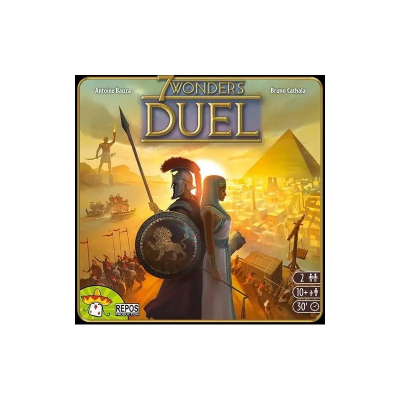7 Wonders Duel Brettspill - Norsk