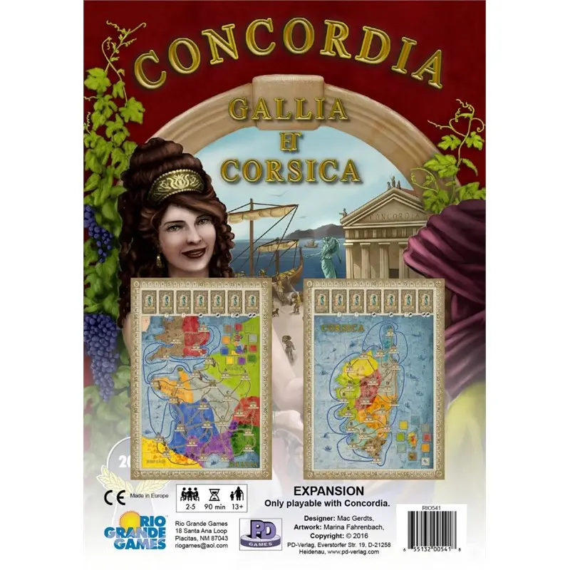 Concordia Gallia/Corsica Expansion