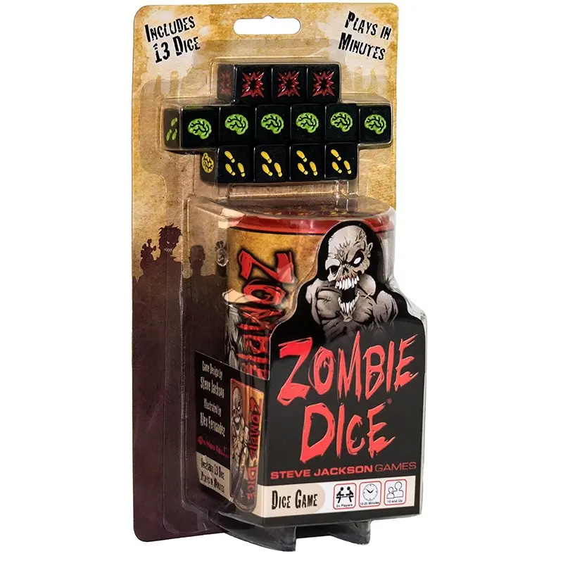 Zombie Dice Game Terning Brettspill