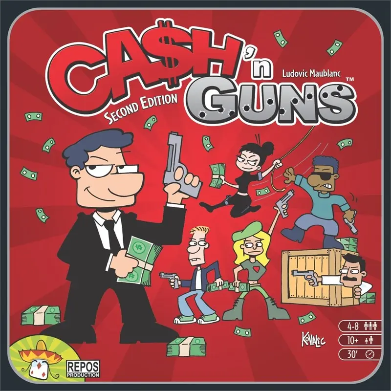 Cash n Guns (2nd Edition) Brettspill