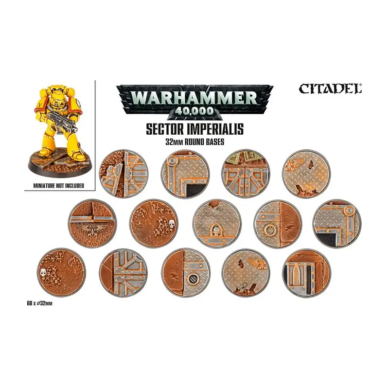Sector Imperials 32mm Round Bases