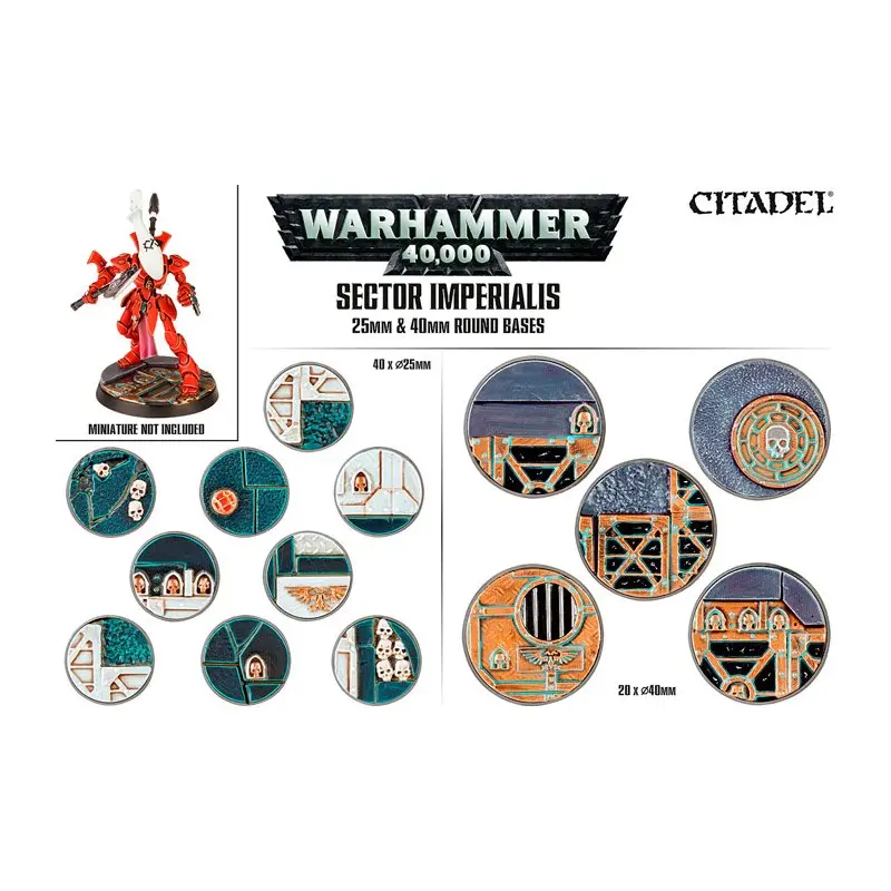Sector Imperials 25/40mm Round Bases