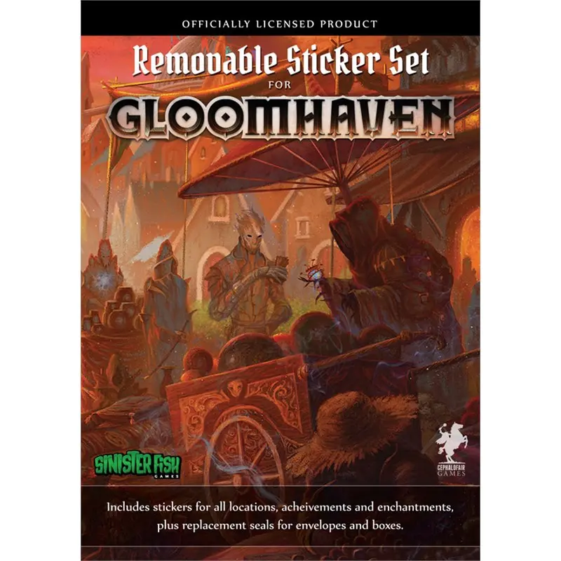 Gloomhaven 2nd ed. Removable Sticker Set