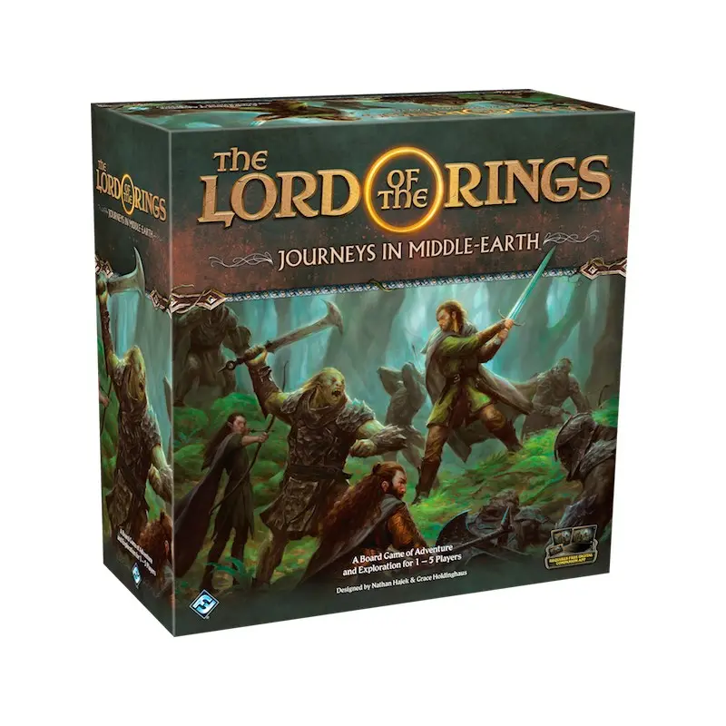 Lord of the Rings Journeys Brettspill