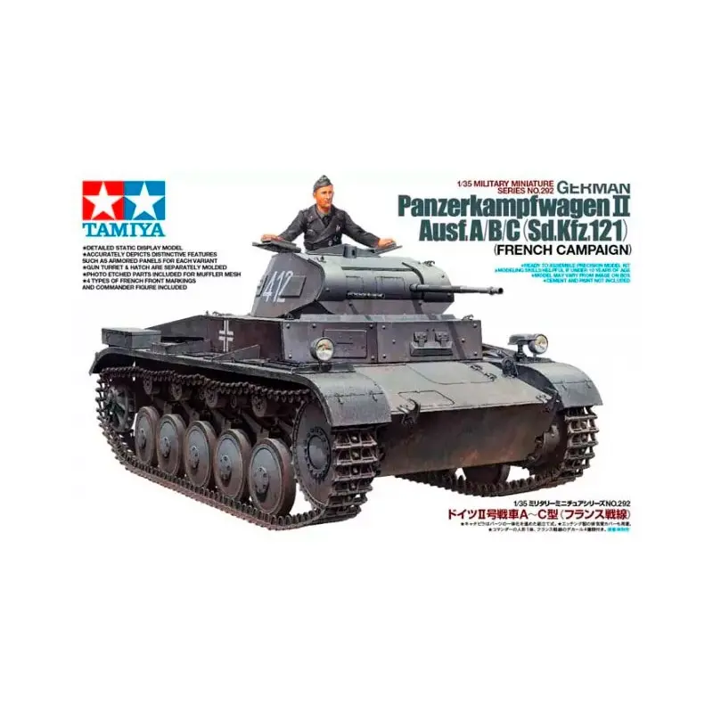 German Panzerkampfvagen II Ausf.A/B/C