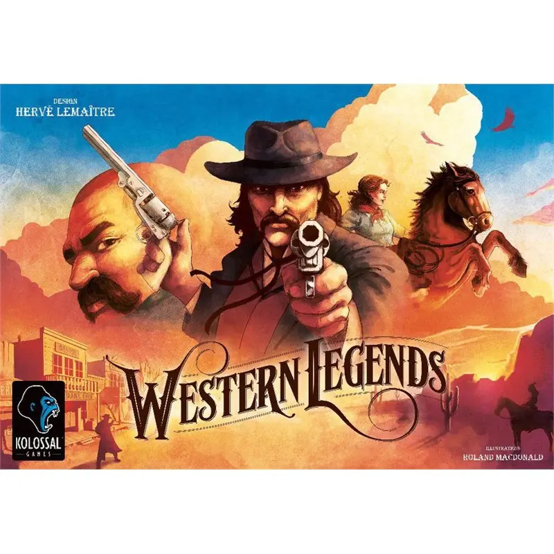 Western Legends Brettspill