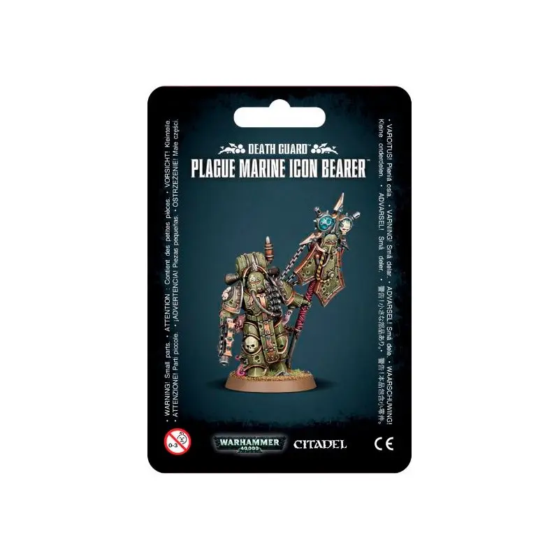 Death Guard Plague Marine Icon Bearer