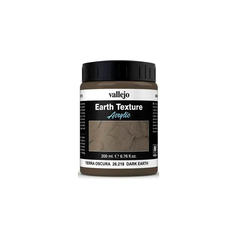 Vallejo Texture Dark Earth 200ml