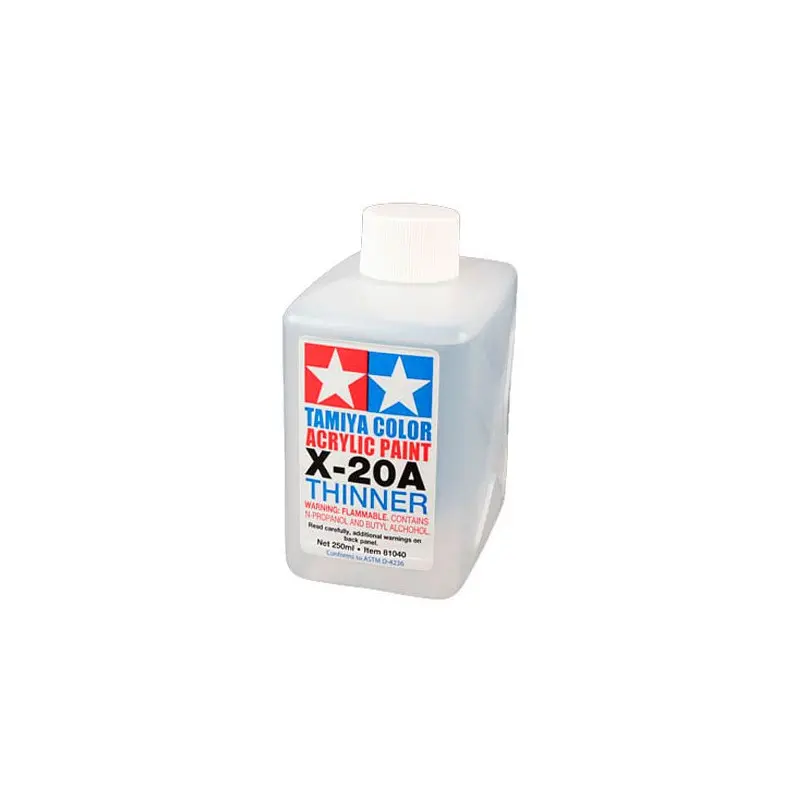 Tamiya Acryl/Poly Thinner X-20A - 250ml