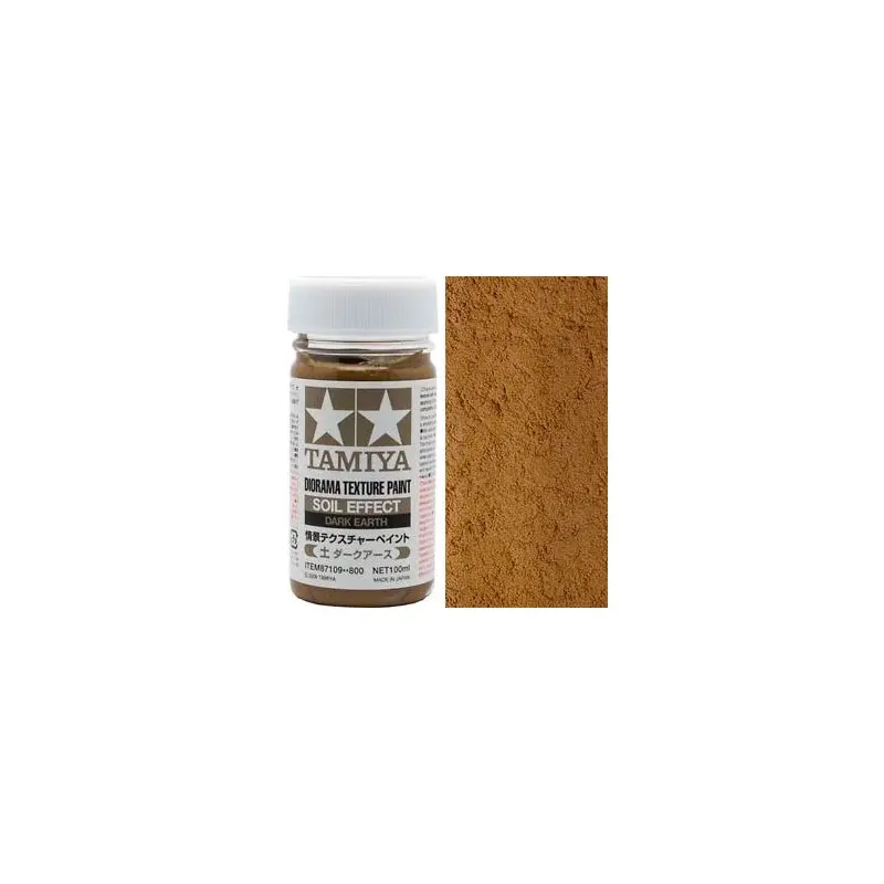 Tamiya Texture Paint - Dark Earth 100ml