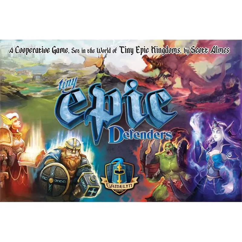 Tiny Epic Defenders Brettspill