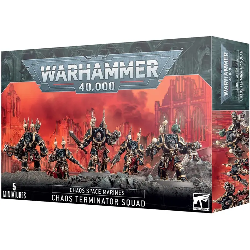 Chaos Space Marines Terminator Squad