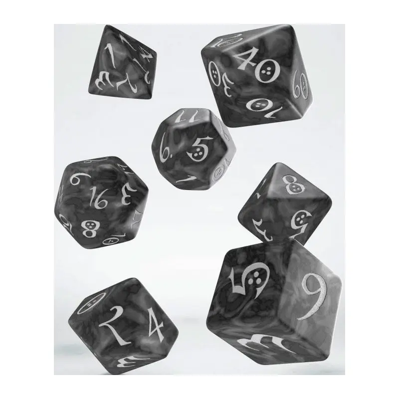 RPG Dice Set Smokey 7 stk