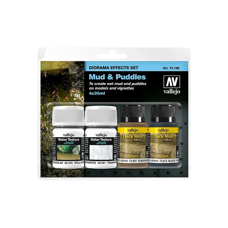 Vallejo Diorama Effects Set Mud/Puddles