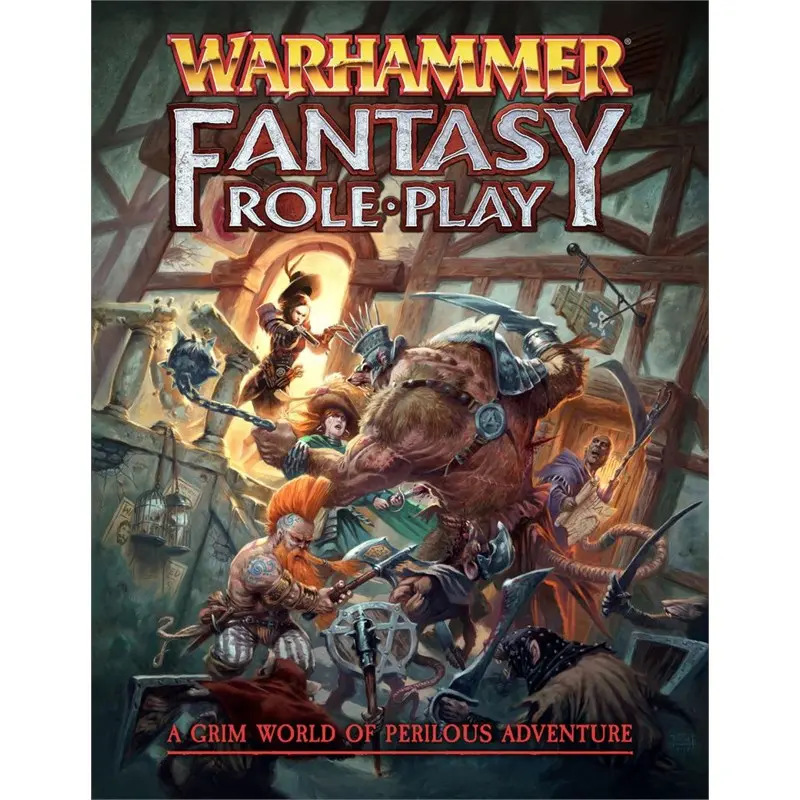 Warhammer RPG Rulebook Regelbok