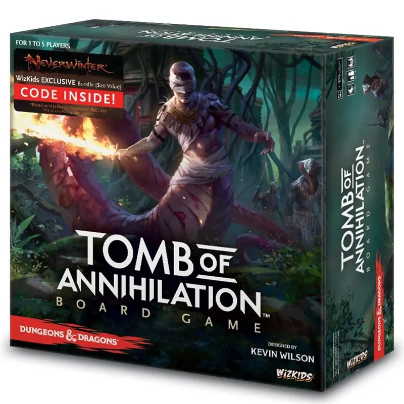 D&D Tomb of Annihilation Brettspill